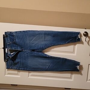 Loft high waist blue Skinny jeans